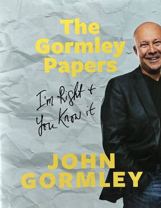Cover of The Gormley Papers by John Gormley
